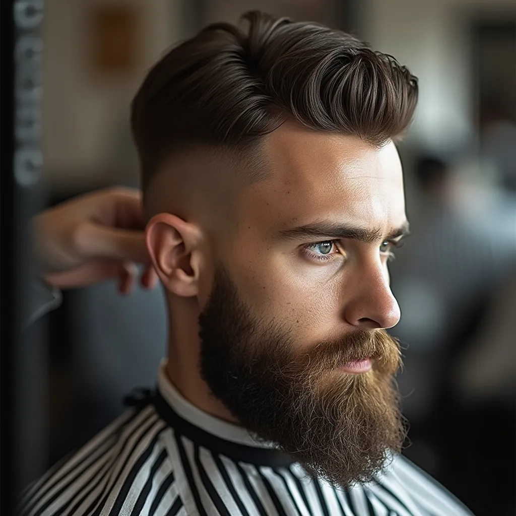 Experto en grooming de barba